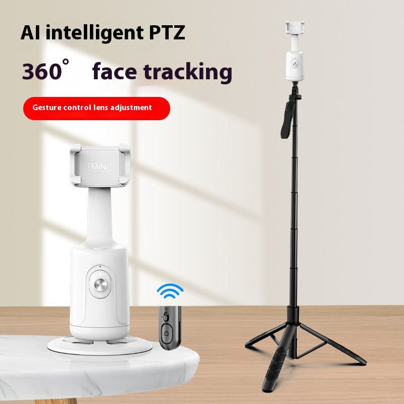 360 Auto Face Tracking Gimbal - AI Smart Phone Holder for Creators