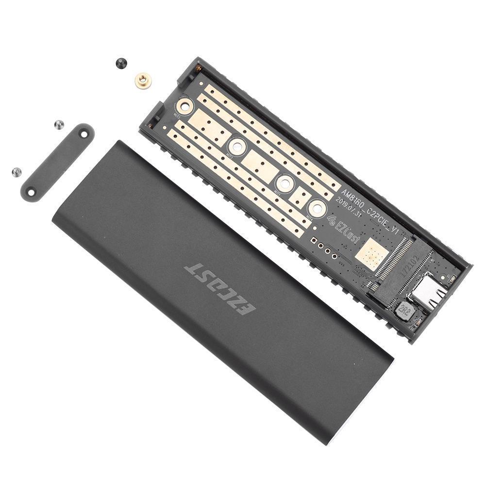 M.2 NVME SSD Enclosure for PCIe to USB 3.1 Gen2 External Storage