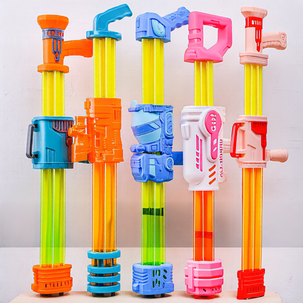 Children's pull-out water spray toys