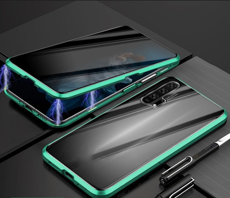 Magnetic Privacy Glass Case for iPhone