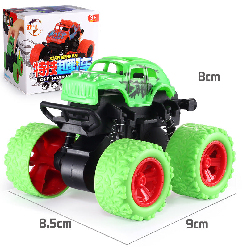 Toy car, excavator, inertial off-road vehicle