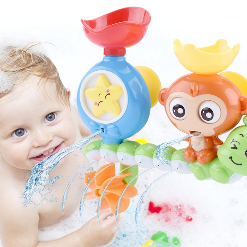 Colorful Bath Water Toys for Babies and Toddlers