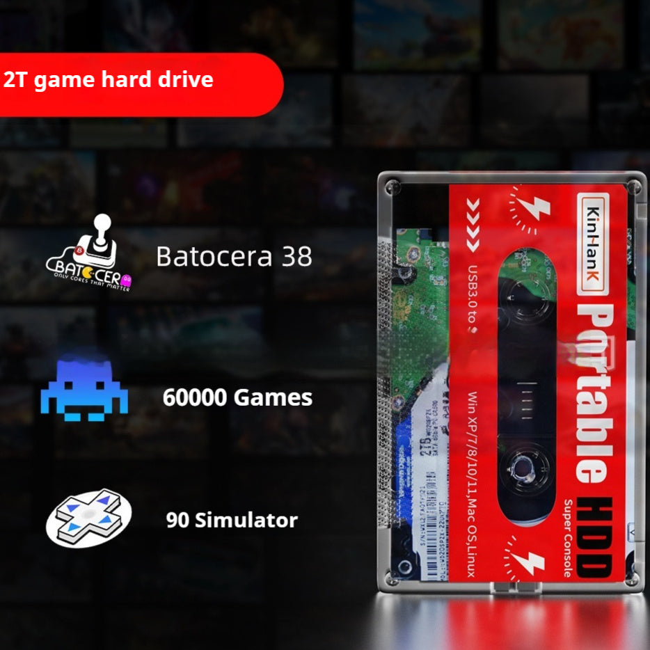 External Mechanical Plug and Play High Capacity Mobile Game Hard Disk and Controller Set