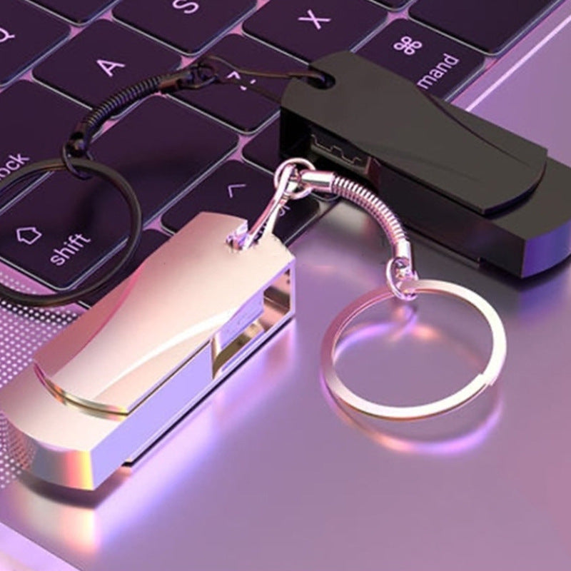 High-Capacity Metal USB Drive