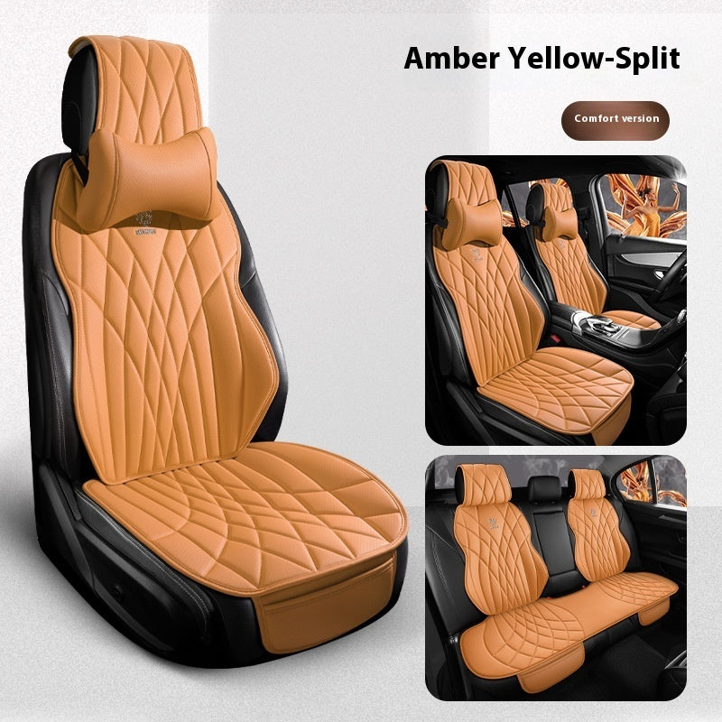 Universal Leatherette Car Seat Covers - Five-Seat Set