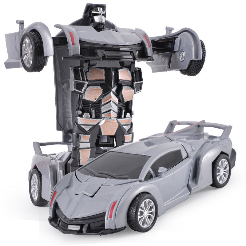Children's transformable toy car model