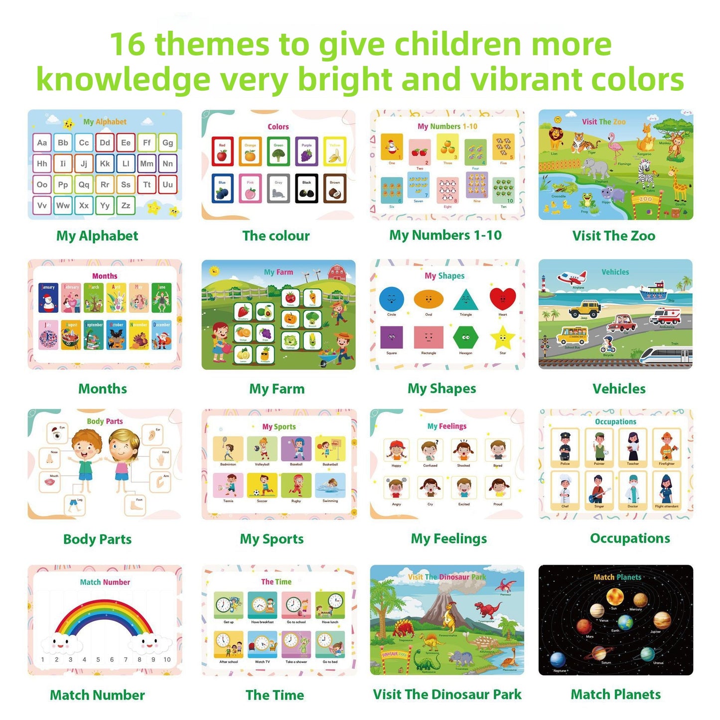 Montessori Human Anatomy Busy Book for Kids