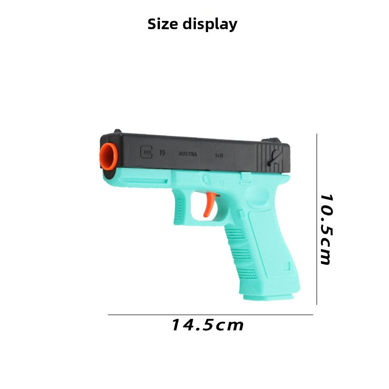 Glock Soft Bullet Toy Gun for Kids - Mint Green