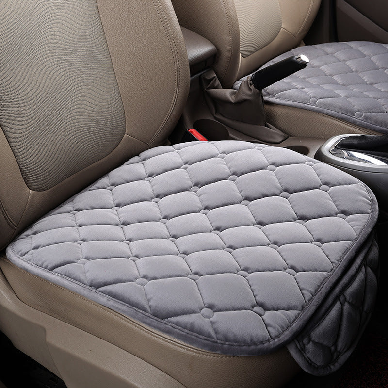 Premium Plush Car Seat Cushion - Winter Warming Pad