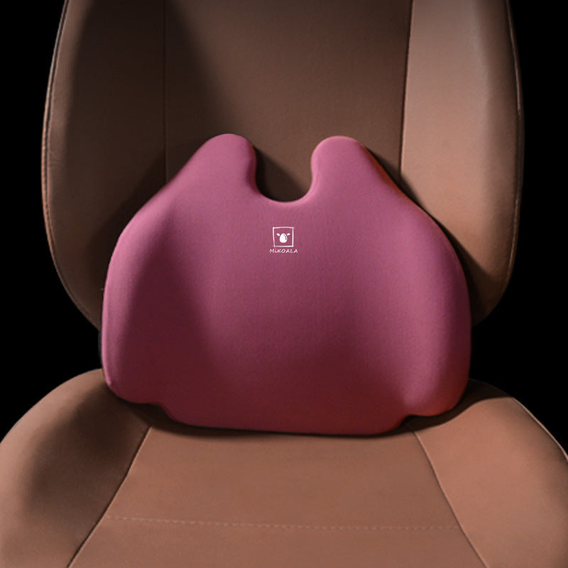 Premium Memory Foam Lumbar Support Cushion for Car & Office