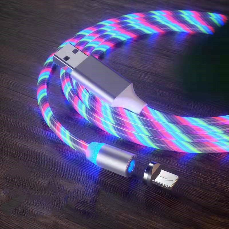 Magnetic LED Streamer Charging Cable