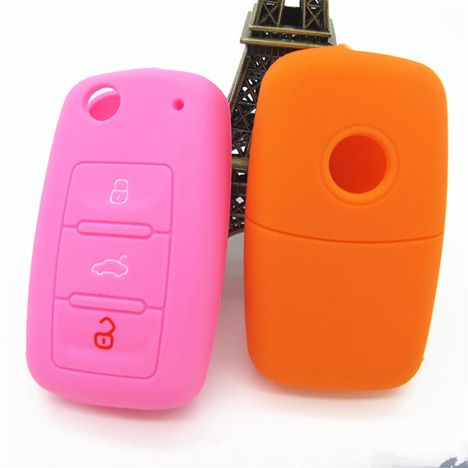Premium Silicone Car Key Protector Case