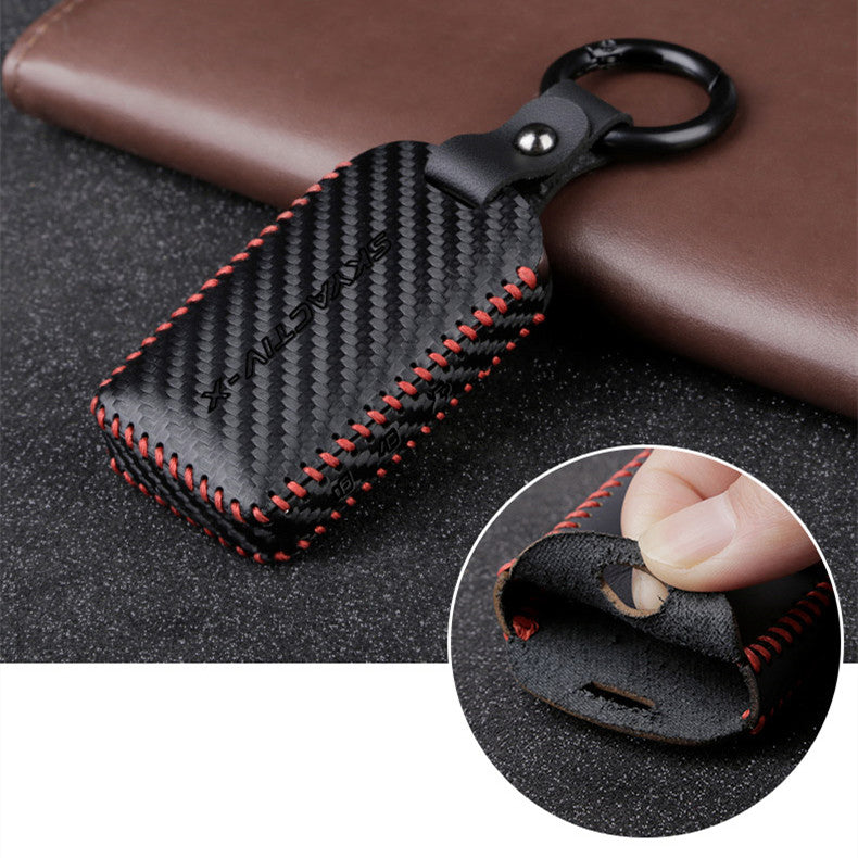 Premium Leather Car Key Case