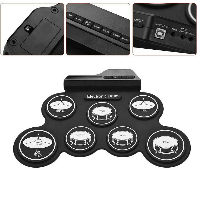 Roll-Up Electronic Drum Set