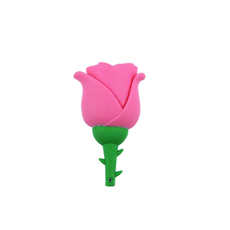 Creative Cartoon Rose USB Flash Drive