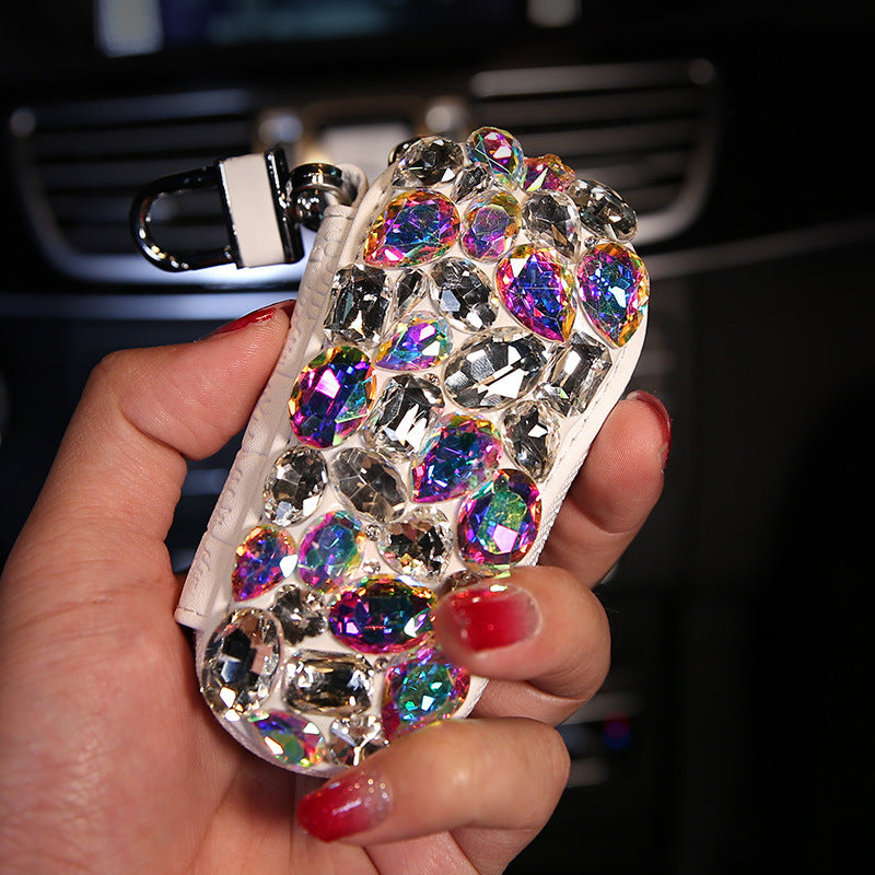 Premium Diamond Car Key Case for GM - Elegant Protection