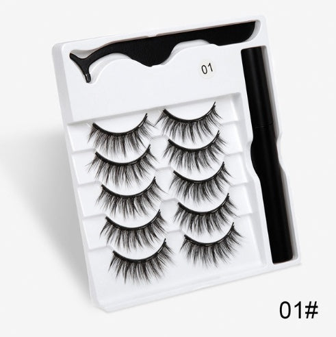 Luxurious Magnetic False Eyelashes - Effortless Beauty