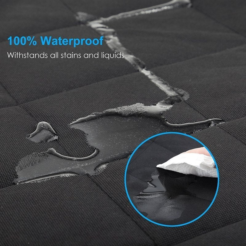 Premium Quilted Waterproof Pet Car Seat Protector