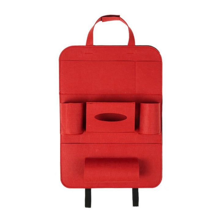 Premium Wool Felt Car Backseat Organizer