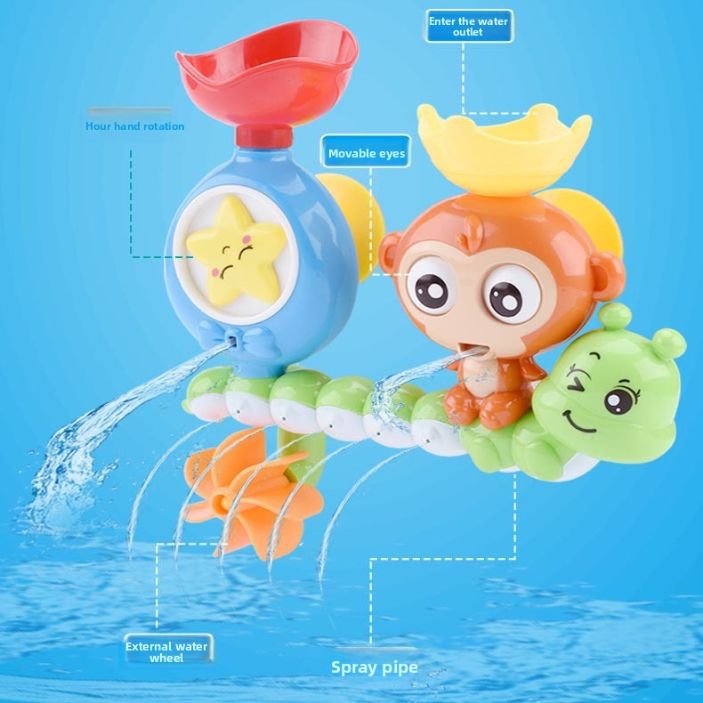 Colorful Bath Water Toys for Babies and Toddlers