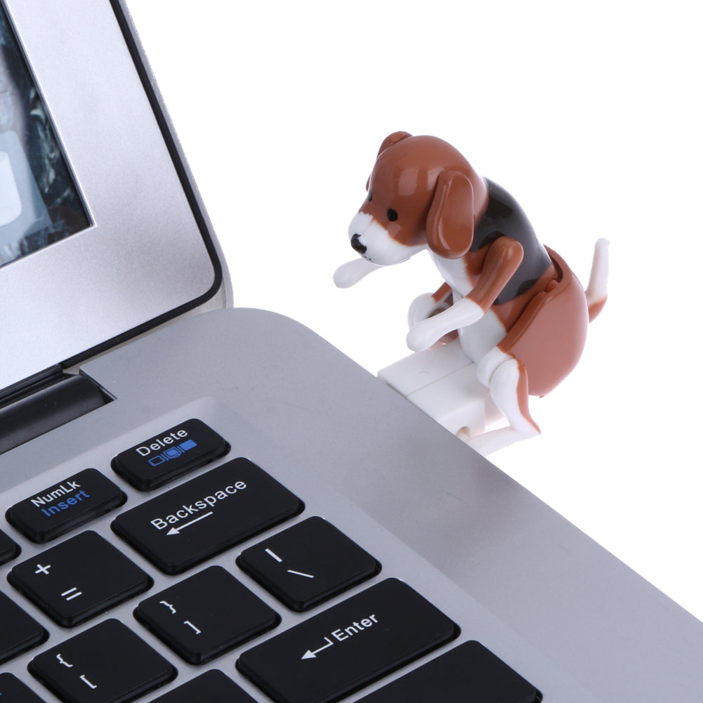 Mini Cartoon Dog USB Toy - A Playful Desk Companion
