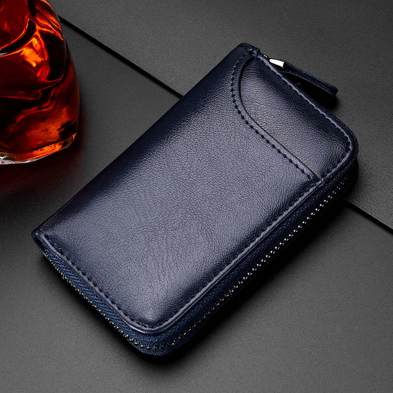 Premium Leather Car Key Case & Organizer