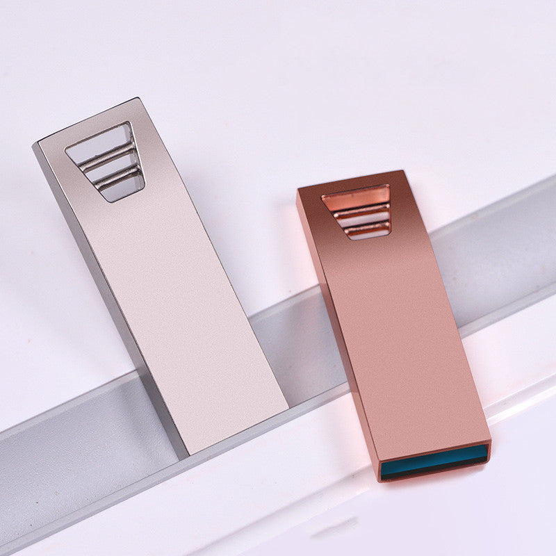 Customizable Metal USB Flash Drive for Gifts