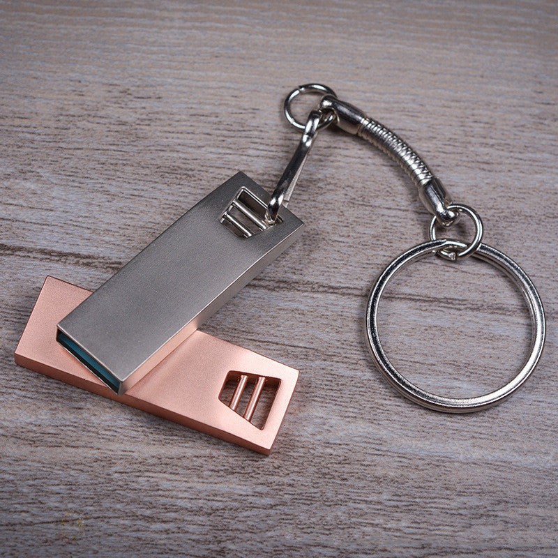 Customizable Metal USB Flash Drive for Gifts