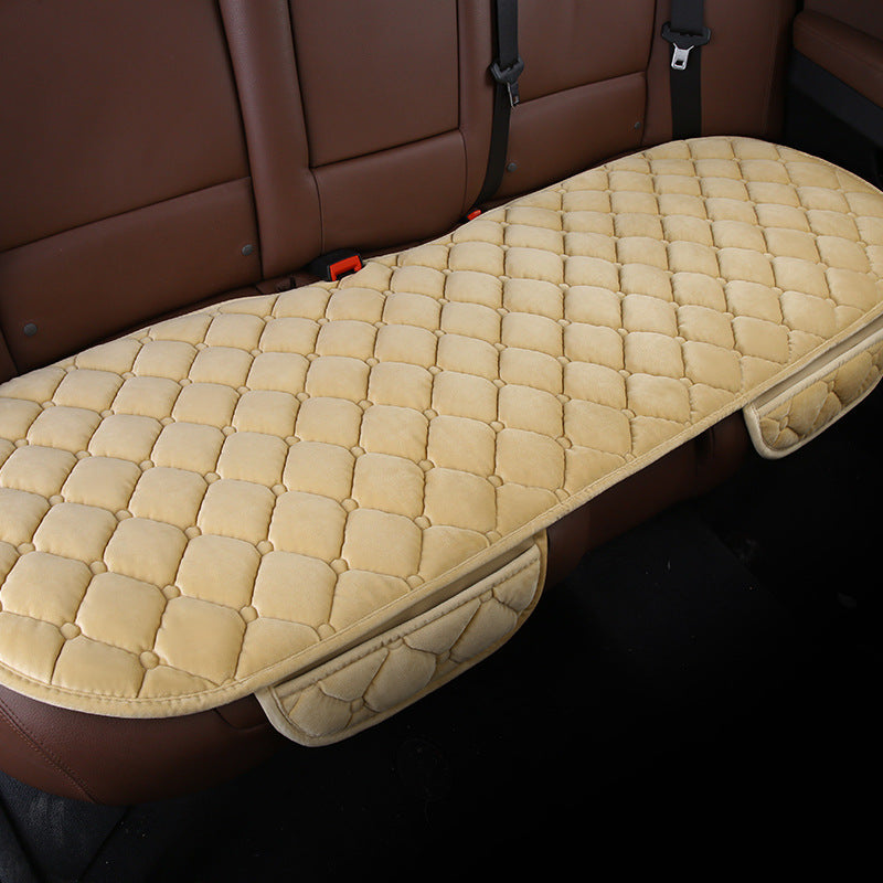 Premium Plush Car Seat Cushion - Non-Slip & Warm