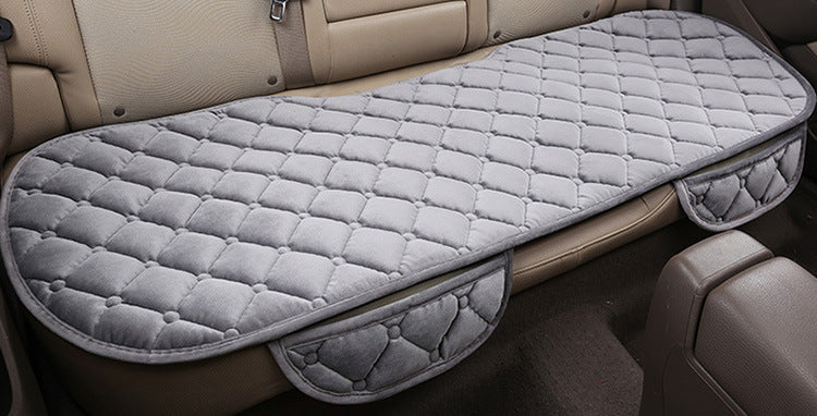 Premium Plush Car Seat Cushion - Non-Slip & Warm