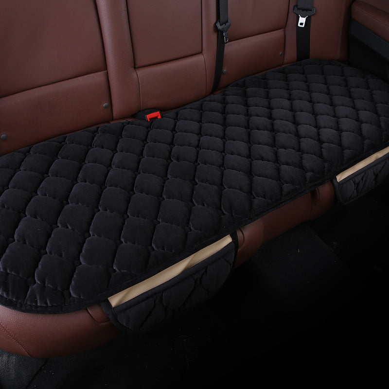 Premium Plush Car Seat Cushion - Non-Slip & Warm