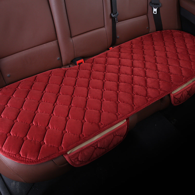 Premium Plush Car Seat Cushion - Non-Slip & Warm