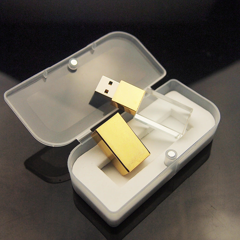 Transparent Crystal USB Flash Drive