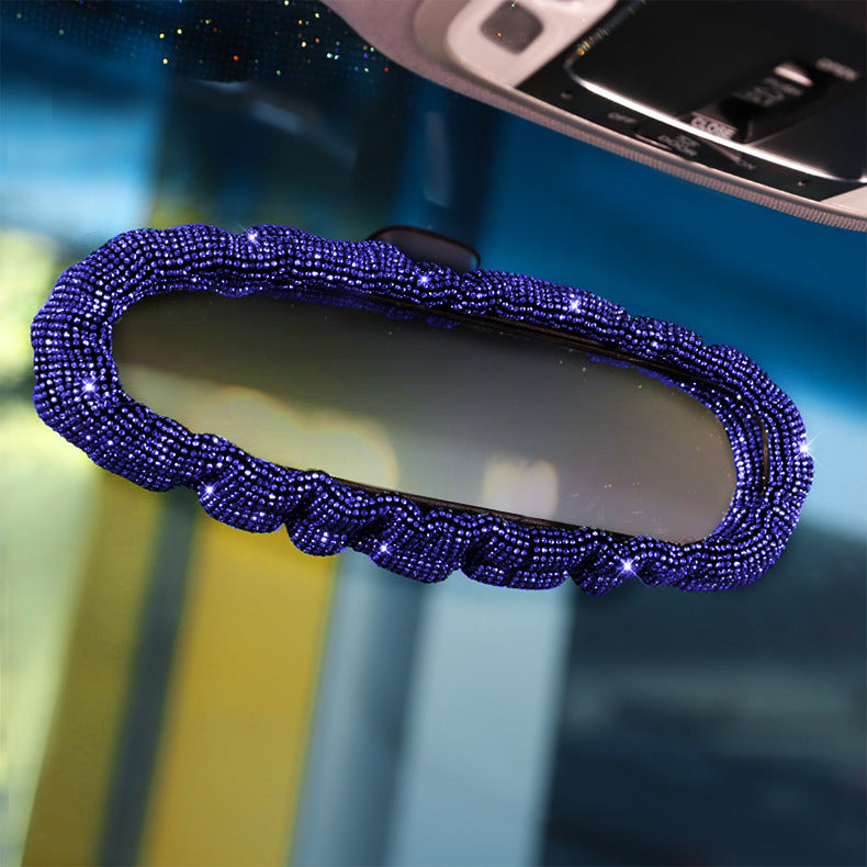 Blue Diamond Car Gear Shift Cover