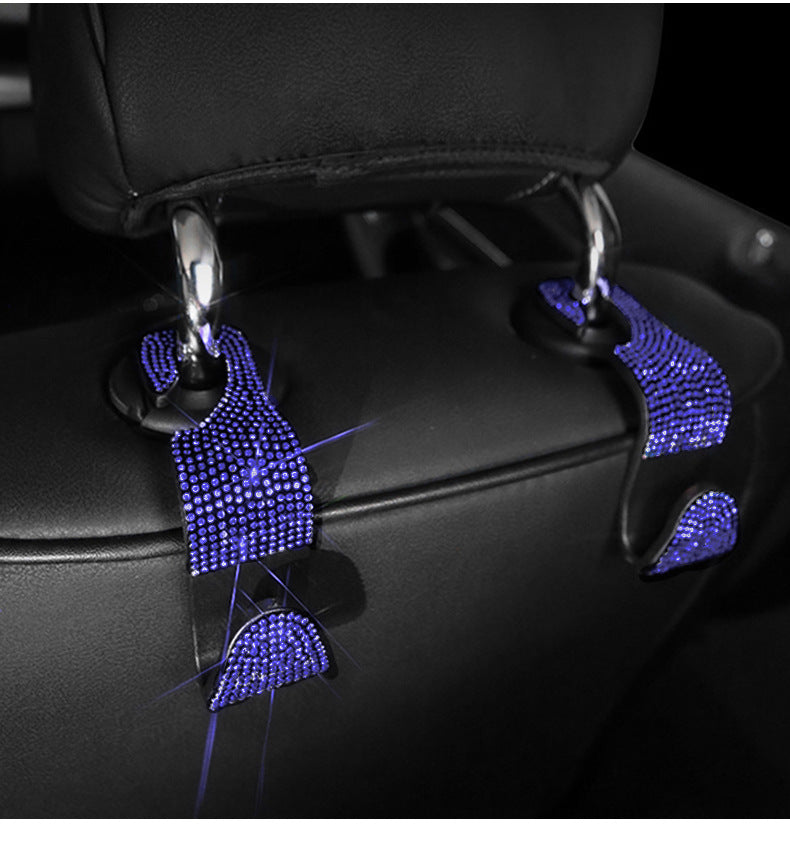 Blue Diamond Car Gear Shift Cover