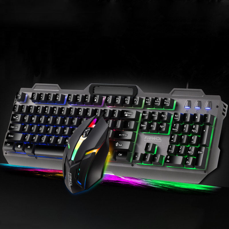 Friends Wolf KT600 Wired Gaming Keyboard and Mouse Set