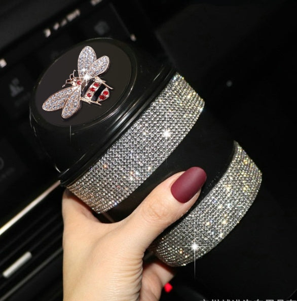 Diamond Swan Car Storage & Waste Bin