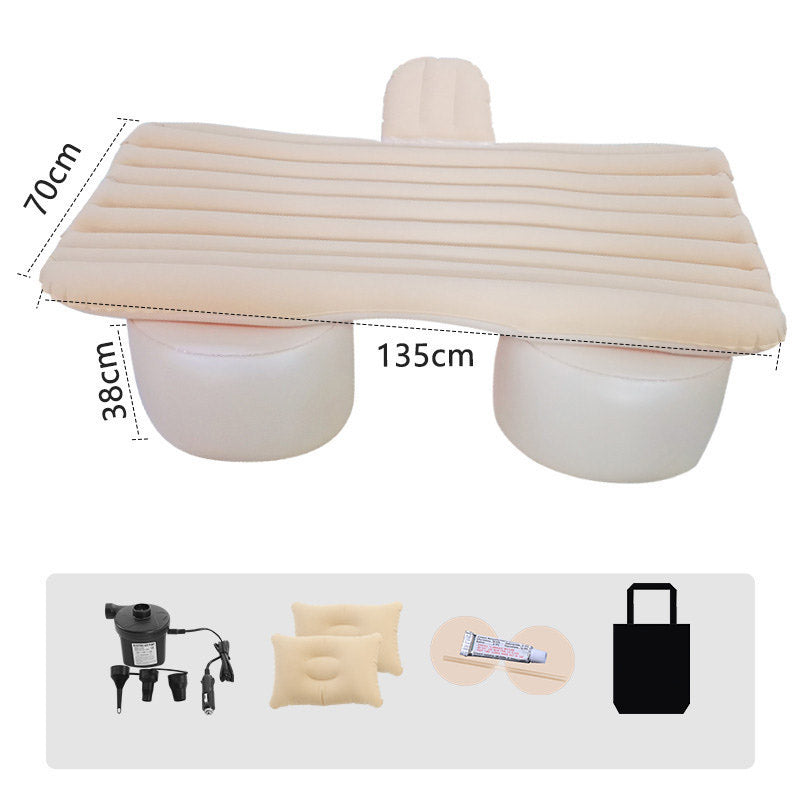 Premium Inflatable Car Air Mattress for Travel & Camping