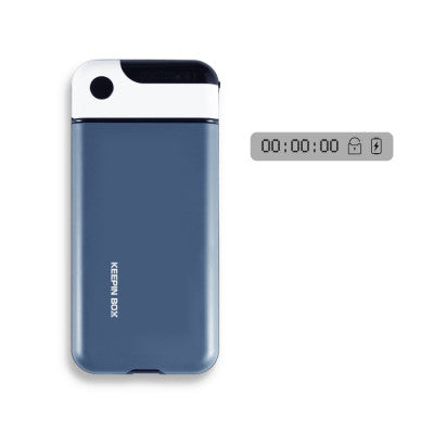 Keepin Box: Portable Phone Lock Box with Timer for Enhanced Focus