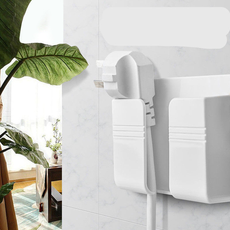 Wall-Mounted Charging & Storage Rack for Mobile Phones