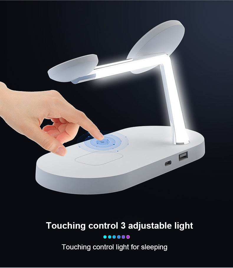 5-in-1 Magnetic Wireless Charging Stand with Night Light