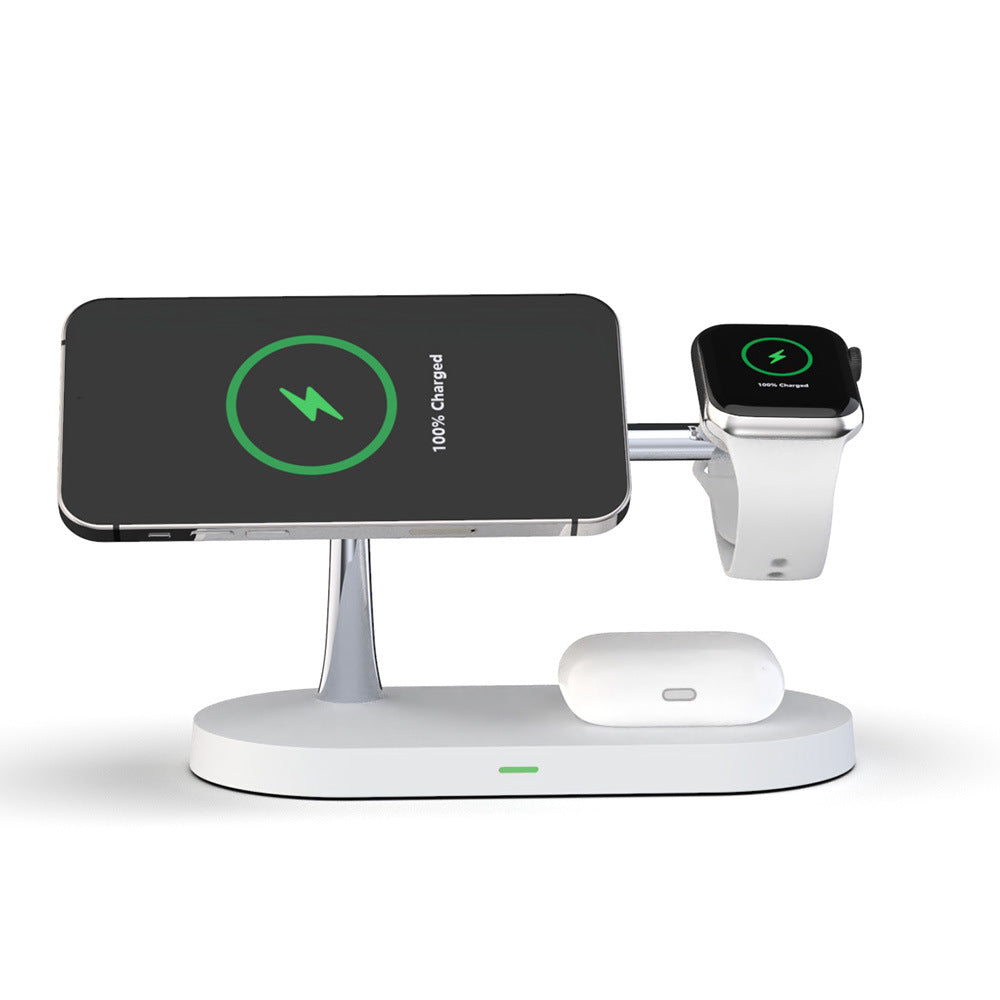 5-in-1 Magnetic Wireless Charging Stand with Night Light