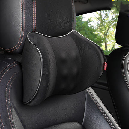 Electric Memory Foam Lumbar Support & Headrest Set