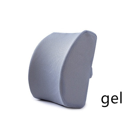 Premium Memory Foam Lumbar Support Cushion for Car & Office