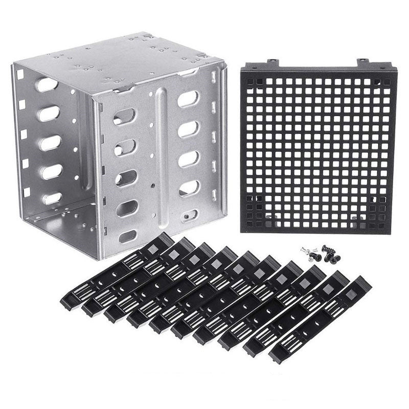 5.25 Inch to 3.5 Inch Hard Drive Conversion Cage