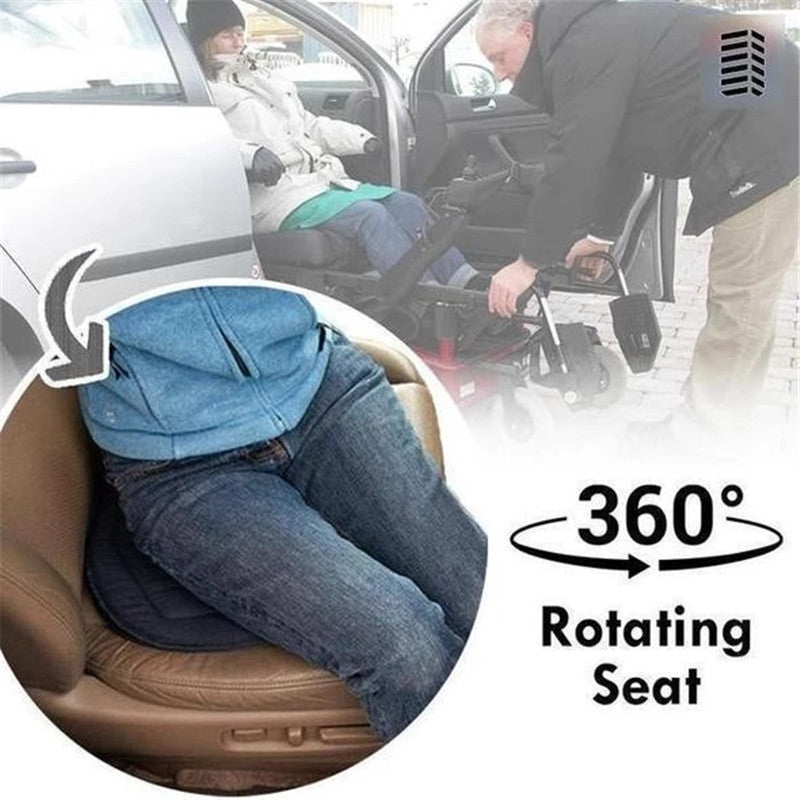 Premium 360° Swivel Seat Cushion for Effortless Mobility
