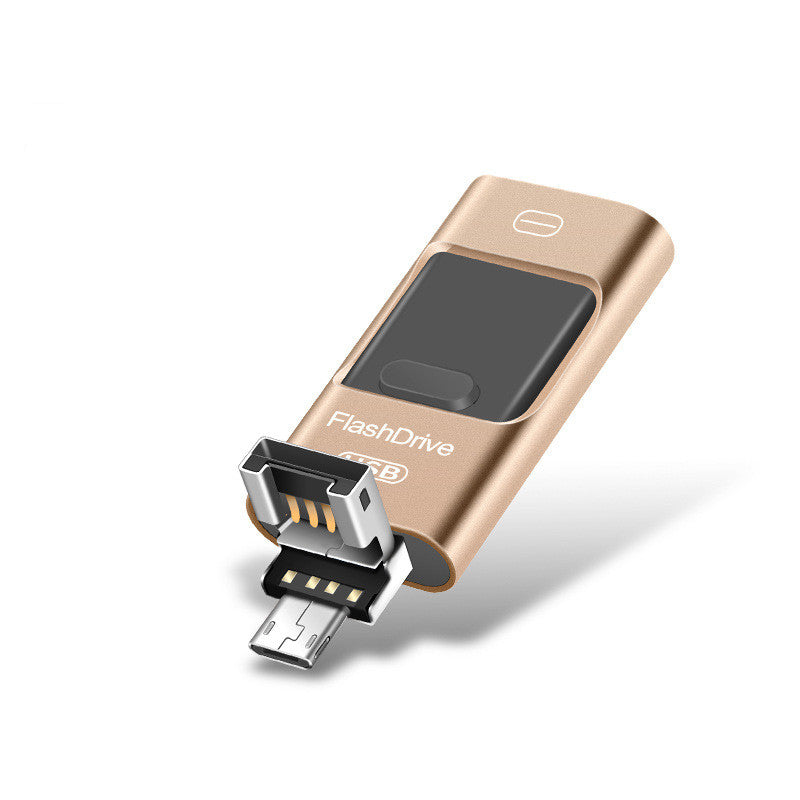 Android Mobile Phone U Disk - 3-in-1 OTG USB 3.0 Flash Drive (Up to 64GB)
