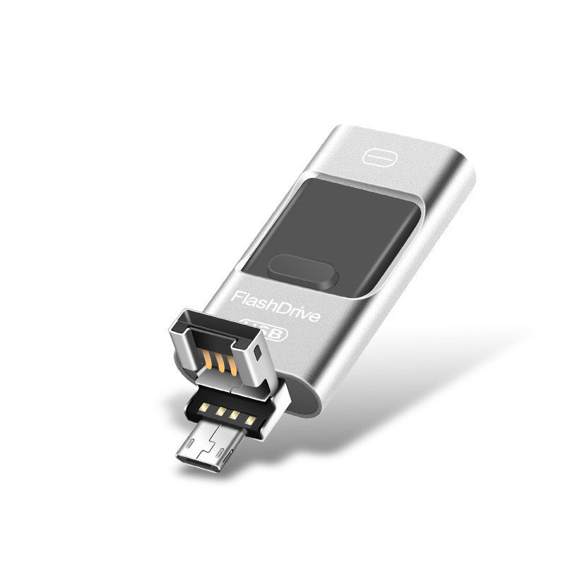 Android Mobile Phone U Disk - 3-in-1 OTG USB 3.0 Flash Drive (Up to 64GB)