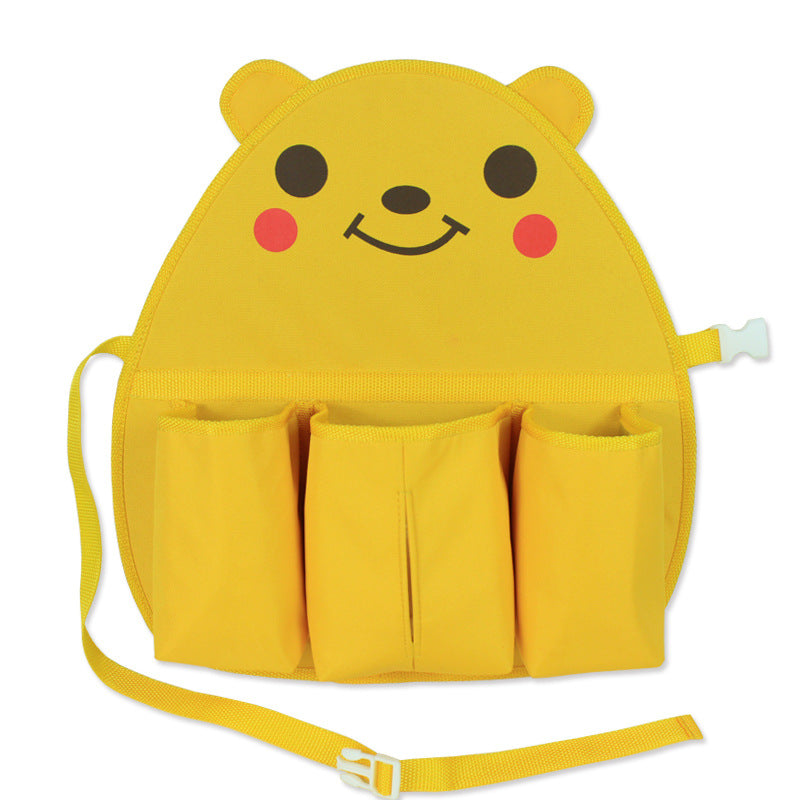 Premium Car Backseat Organizer - Cartoon Design