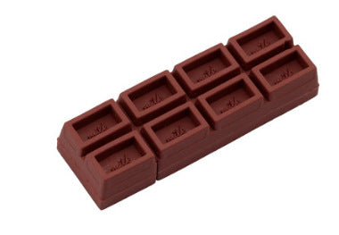 Chocolate Bar PVC USB Flash Drive